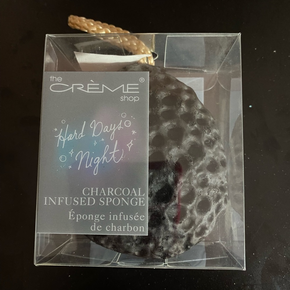 The Crème Shop Charcoal Infused Sponge